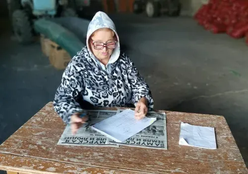 Картофель выдают подтопленцам в Благовещенском районе 