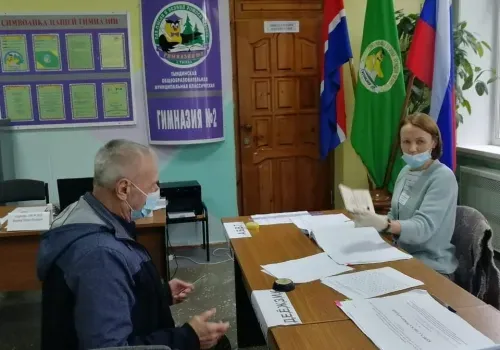 Легенда БАМа и Тынды Иван Варшавский проголосовал на избирательном участке