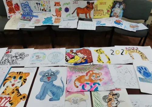 Скульптуру тигра по детскому рисунку возведут в Тынде