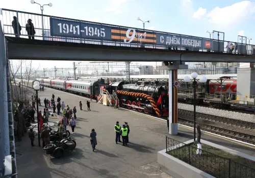 Впервые на полигоне ЗабЖД с 1 по 9 мая будет организовано движение ретропоезда «Победа»