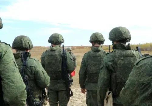 Мобилизованные выполнили первые боевые стрельбы в Амурской области