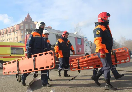 Учения по ликвидации последствий ракетного удара прошли в Амурской области