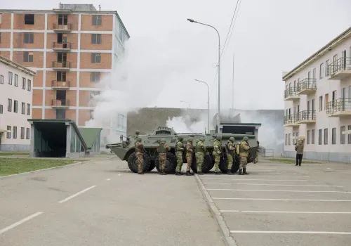 В Чечне к отправке в зону СВО готовят добровольцев из Союза боевых искусств