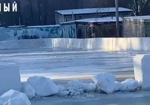 Горки и катки в Благовещенске подрядчик возводит с отставанием