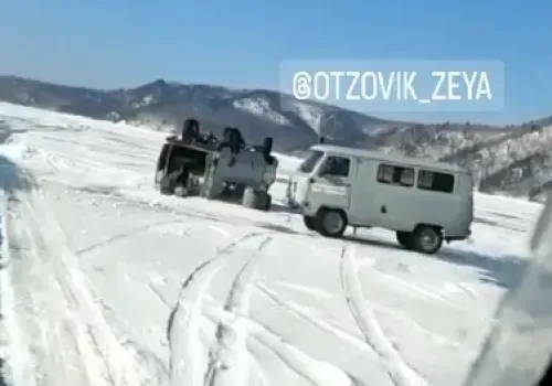 Соцсети: автомобиль попал в ДТП на Зейском водохранилище