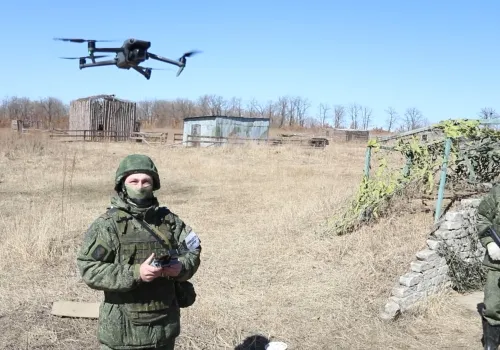 Тренировки с беспилотниками проводят для контрактников в Амурской области