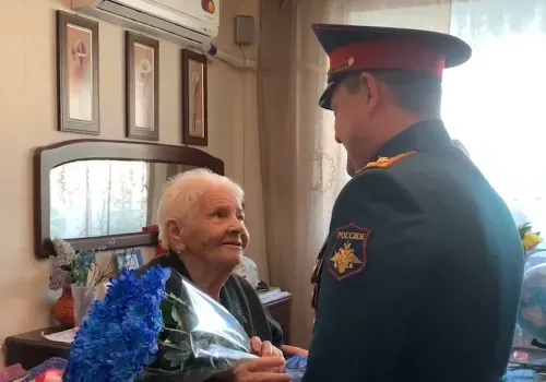 Парад организовали для участницы Великой Отечественной войны в Амурской области