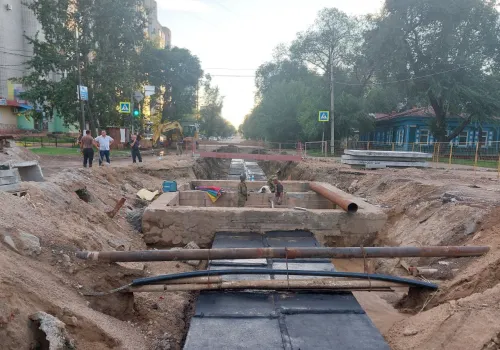 Центр Благовещенска останется без горячей воды еще четыре дня