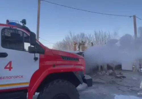 Погибший пенсионер найден при пожаре в гараже в Белогорске