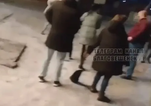 Стрельбу из пистолета устроили рядом с развлекательным заведением Благовещенска