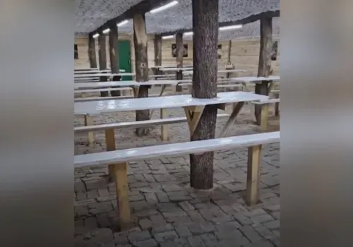 В зоне СВО построили столовую из материала, переданного амурчанами
