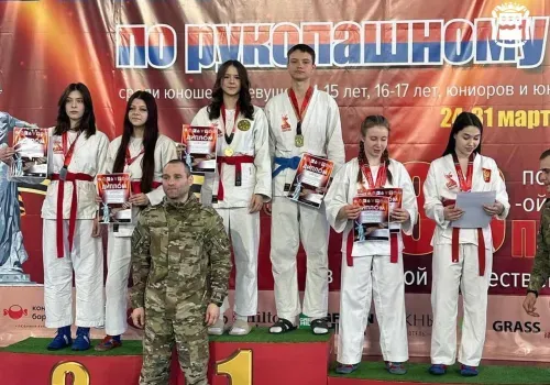 Лучший для амурского рукопашного боя результат показали спортсмены на Первенстве России