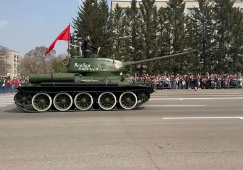 2 тысячи участников и 15 тысяч зрителей: торжественный марш состоялся в Благовещенске