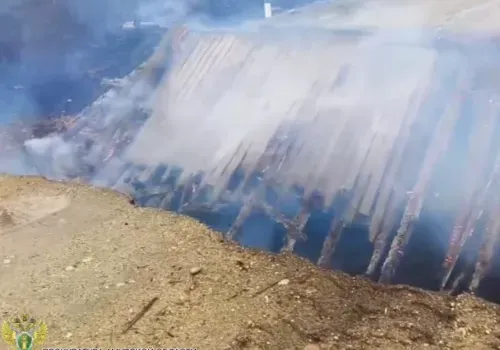 Мост сгорел в Зейском округе, оставив без транспортной связи поселок