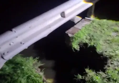 Участок трассы Ивановка-Варваровка перекрыли из-за размыва