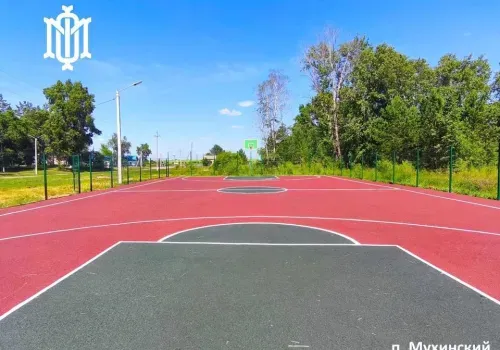 Спортивные площадки и стадионы строят в Амурской области