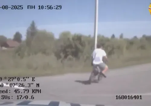 В Приамурье полицейские гнались за ребенком без мотошлема