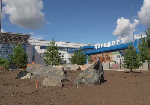 В аэропорту Благовещенск высадят 200 деревьев и 6000 кустарников