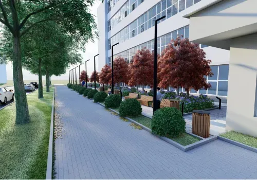 350 квадратов комфорта: в Благовещенске появился «Сквер связи»