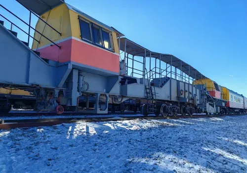 Инновационную технику российского производства задействуют для ремонта пути на ЗабЖД