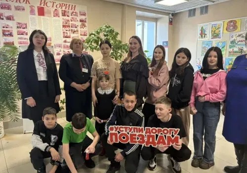 Волонтеры ЗабЖД провели акции по профилактике детского травматизма в Шилке, Дарасуне и Урулюнгуе