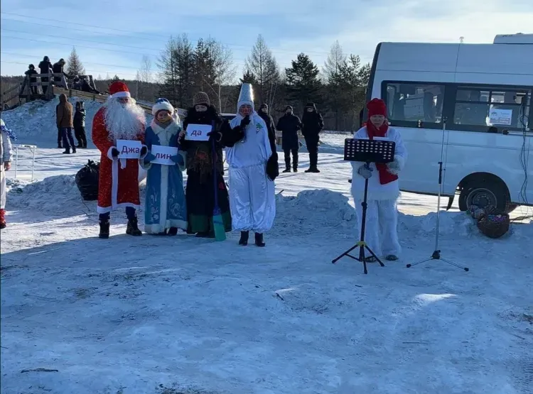 Лучшего снеговика выбрали в Сковородинском районе 