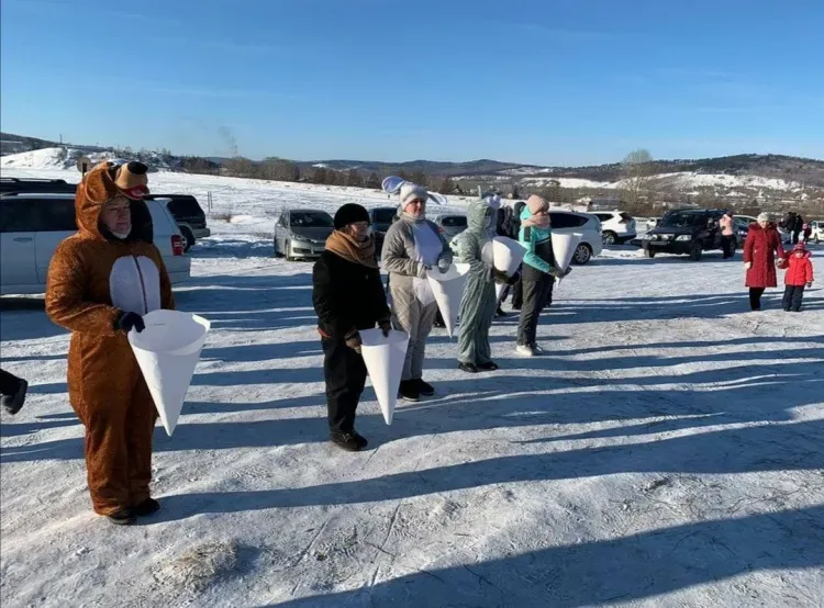 Лучшего снеговика выбрали в Сковородинском районе 
