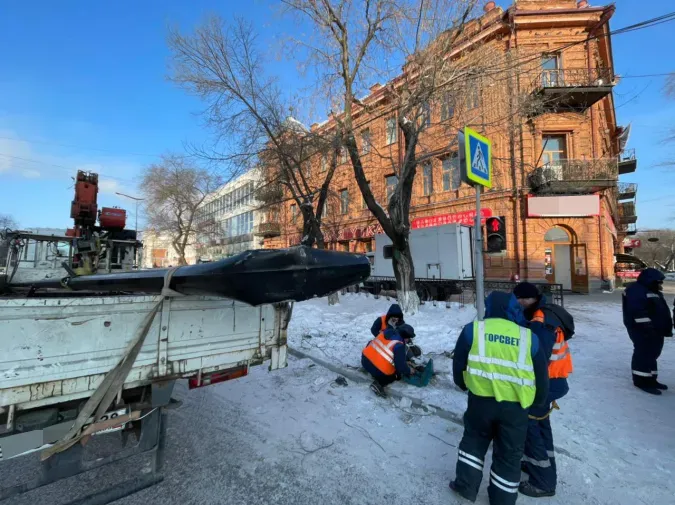 В Благовещенске еще один виновник ДТП заплатит ущерб за снесенную опору