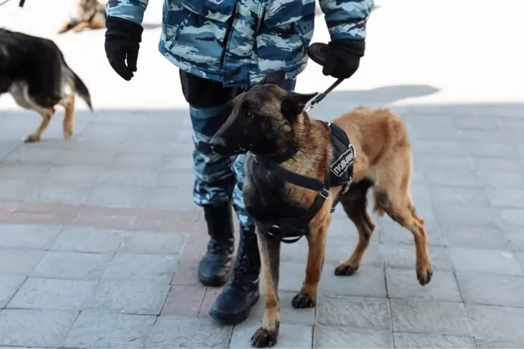 Женщин-кинологов поздравил с наступающим 8 Марта Василий Орлов