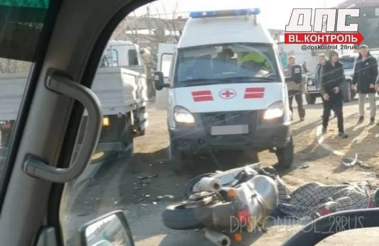 В больнице скончалась пассажирка, попавшая в ДТП с мотоциклом