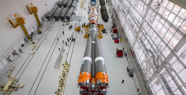 Ракету-носитель "Союз-2.1б" подготовили к очередному старту с Восточного