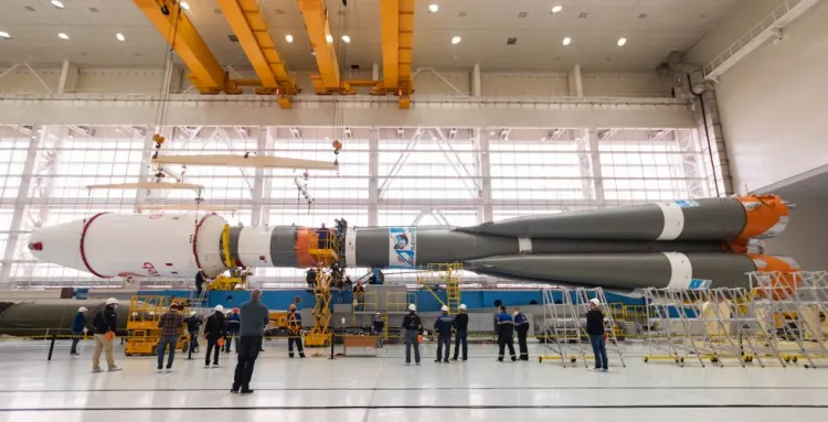 Ракету-носитель "Союз-2.1б" подготовили к очередному старту с Восточного