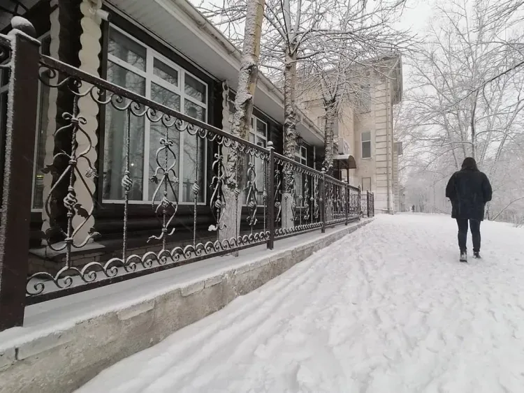 Конец марта в Сковородинском районе оказался снежным