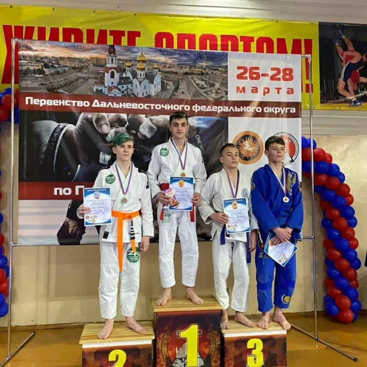 Спортсмены из Сковородинского района стали победителями в грэпплинге