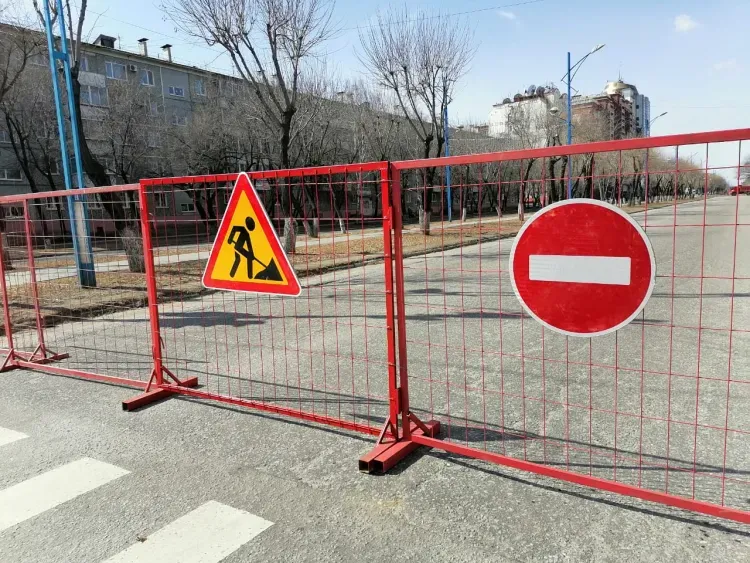 Участок дороги на улице Горького в Благовещенске перекроют до лета 