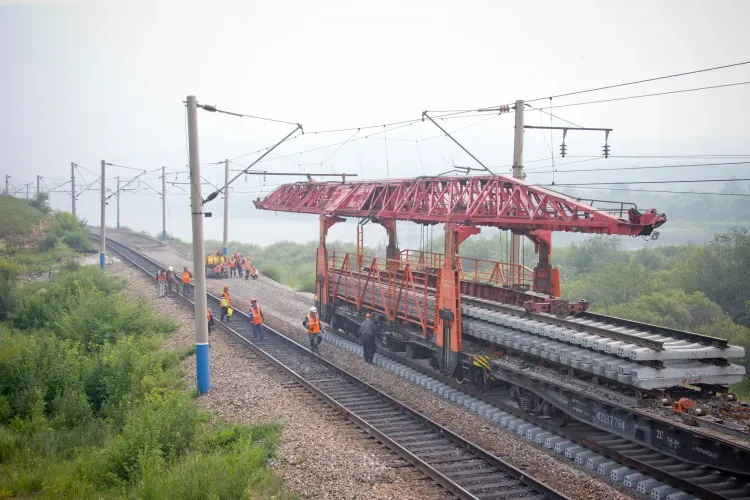 Свыше 78 км пути модернизируют в Свободненском регионе ЗабЖД в период путеремонтной кампании