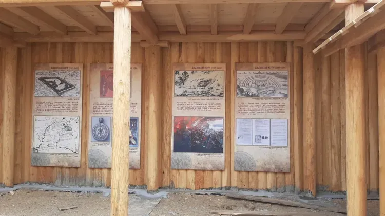 Копию Албазинского острога откроют в Приамурье на выходных