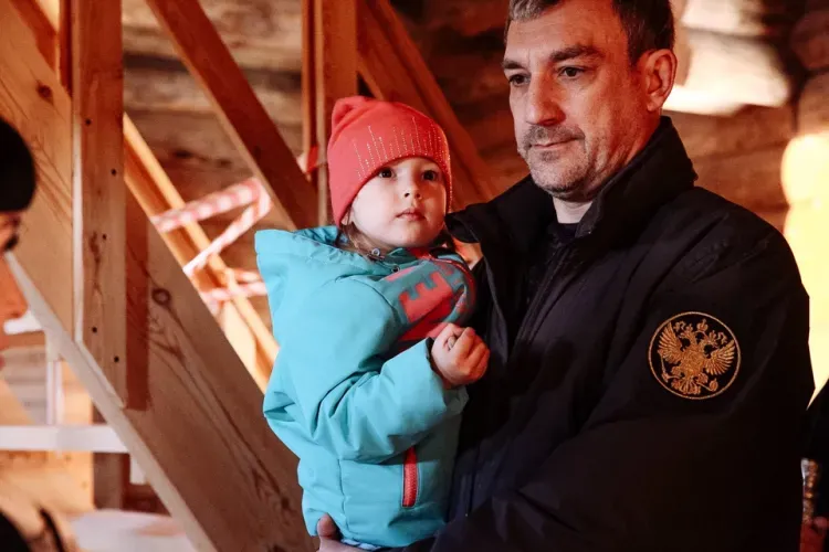 Василий Орлов открыл копию Албазинского острога в амурском парке "Патриот"