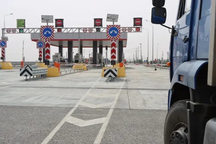 На международном мосту через Амур протестировали систему взимания платы за проезд