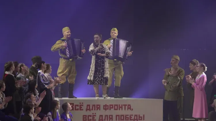 В Благовещенске показали спектакль о войне, подготовленный полтора года назад