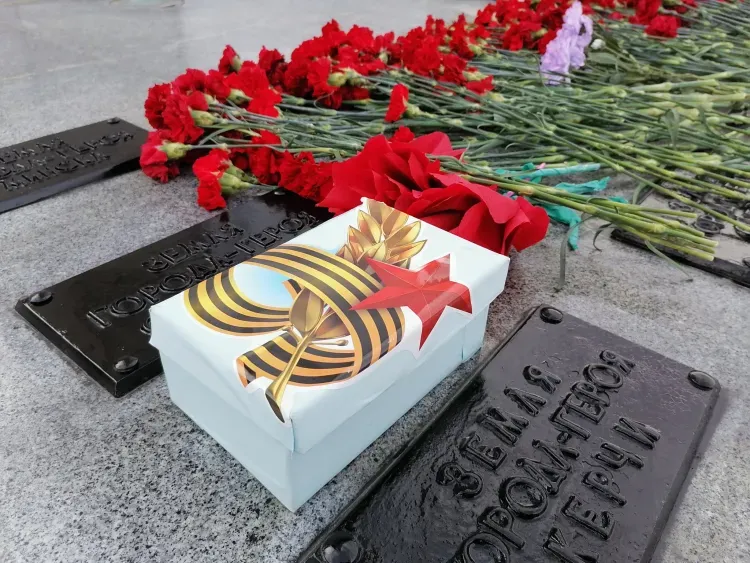 Празднование Дня Победы репетируют в Благовещенске (фото)