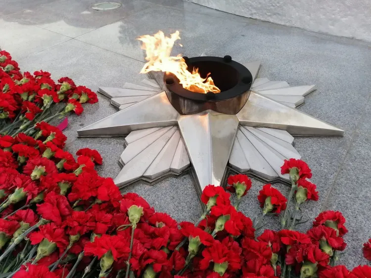 Празднование Дня Победы репетируют в Благовещенске (фото)