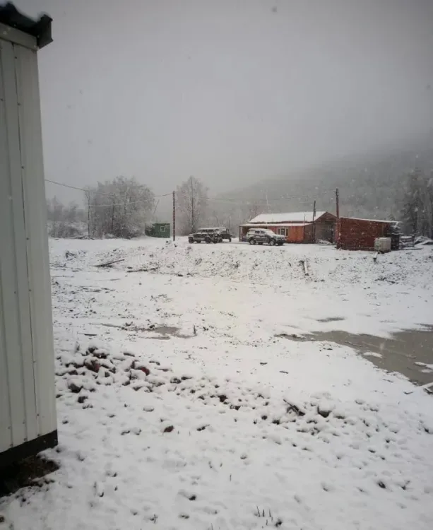 Зима заблудилась в конце мая на севере Приамурья