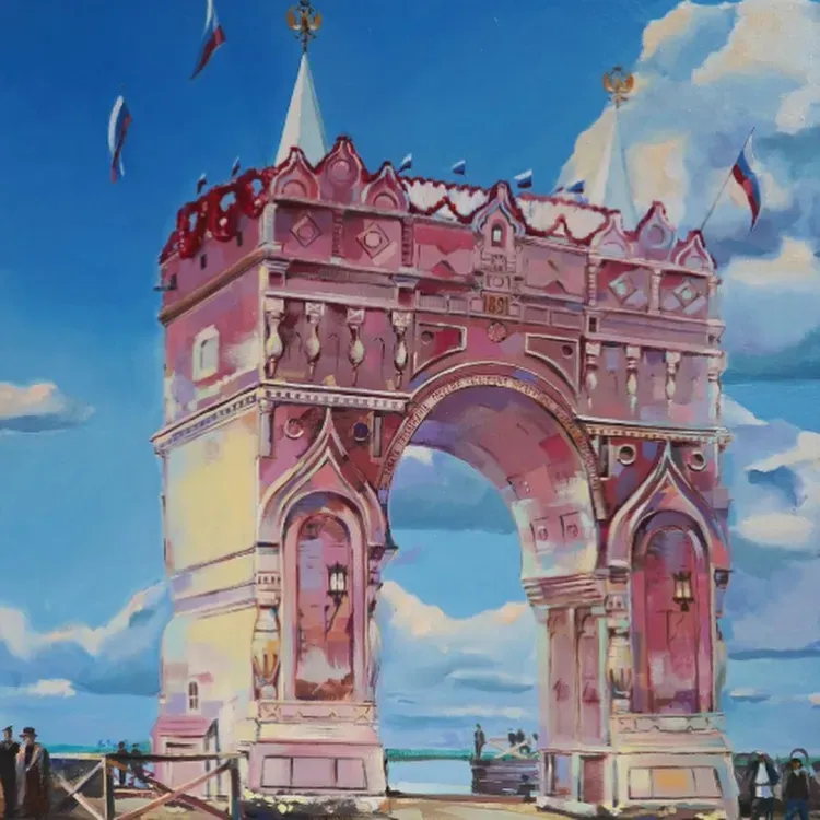 Триумфальной арке в Благовещенске исполнилось 130 лет