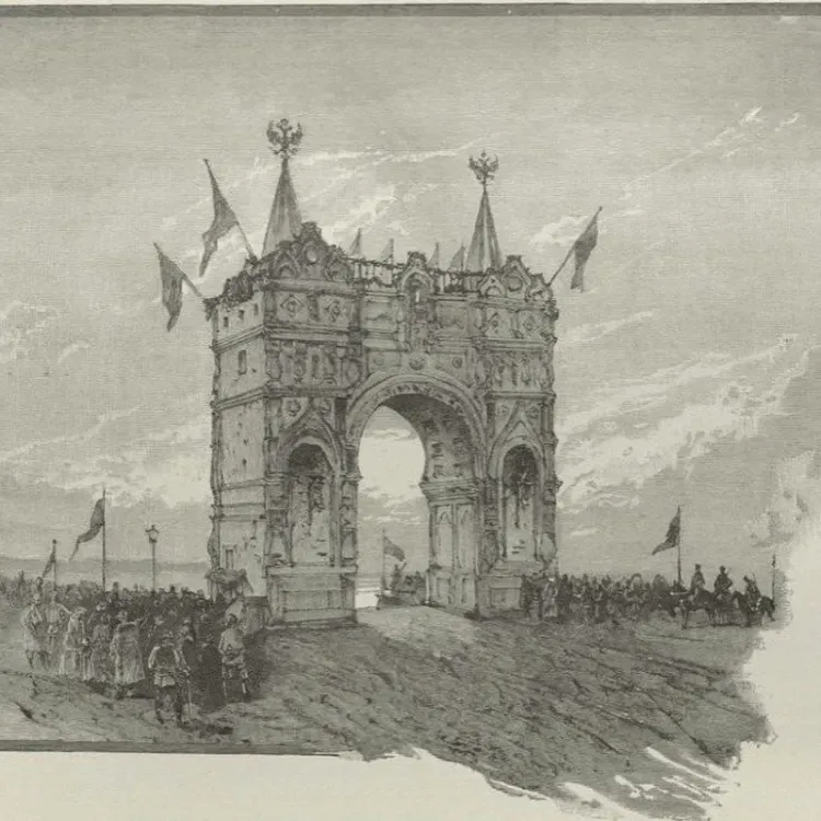 Триумфальной арке в Благовещенске исполнилось 130 лет