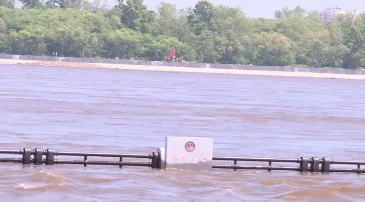 Уровень воды в Амуре в районе китайского Хэйхэ превысит критический