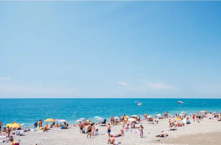 Курорты на Черном море максимально перегружены туристами