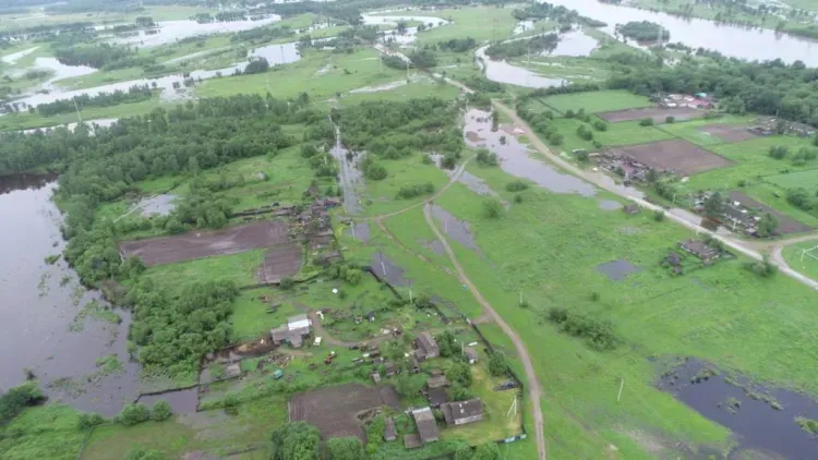 Паводковая обстановка ухудшилась на севере Приамурья