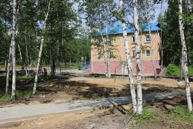 В Тынде завершают реализацию первого этапа проекта "БАМовский Арбат"