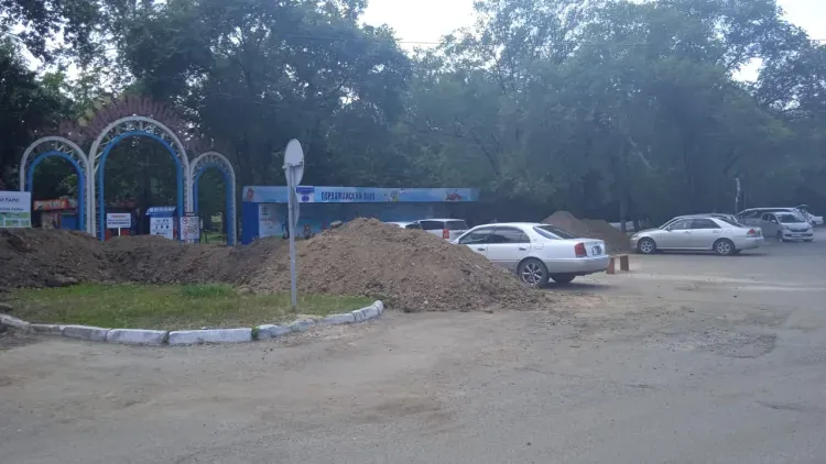 Животных эвакуировали из зоопарка в благовещенском Первомайском парке